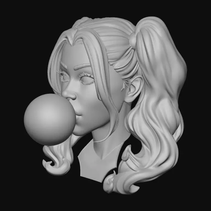 3D model for Bubbly Rebel