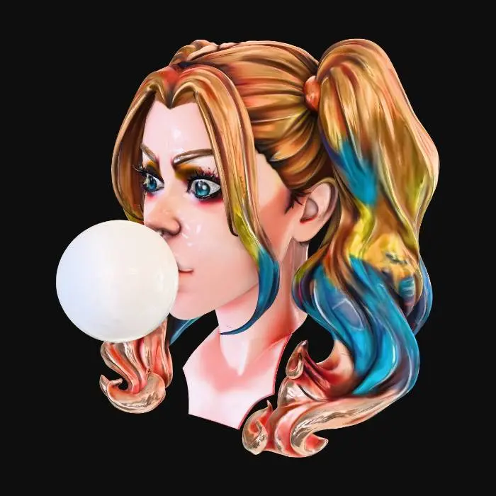 3D model for Bubbly Rebel