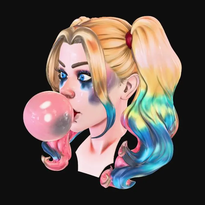 3D model for Bubbly Rebel