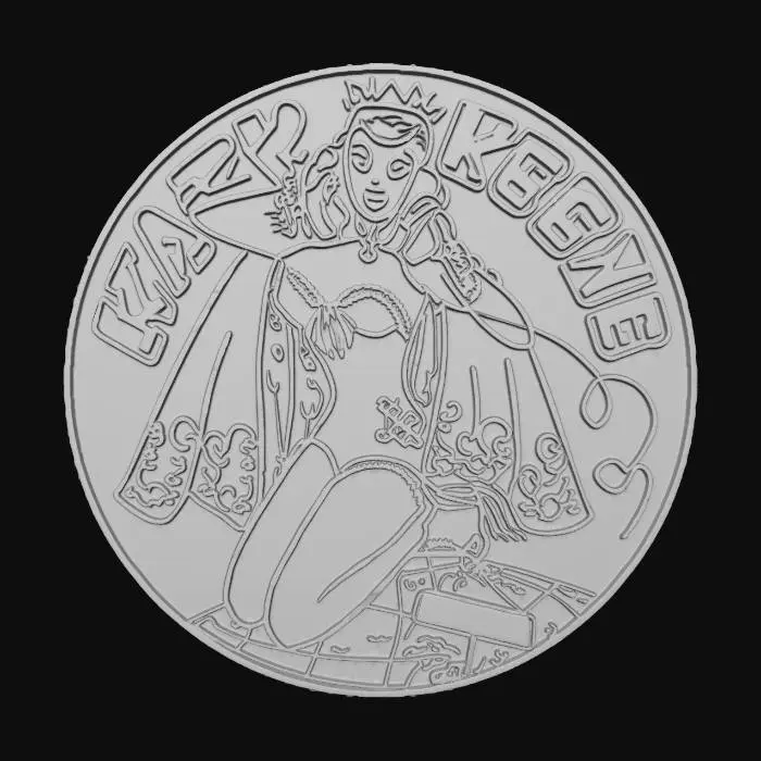 3D model for Katy Keene Comic Logo