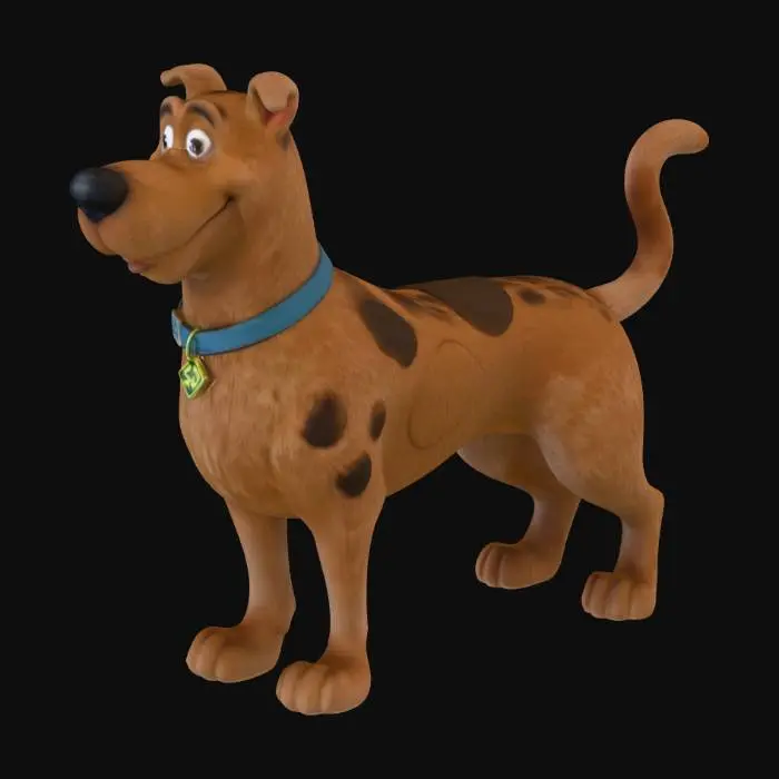 3D model for Scooby Pose