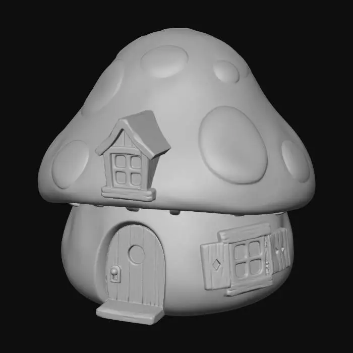 3D model for Mushroom Cottage