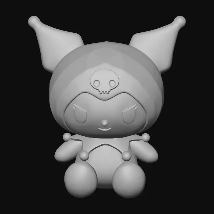 3D model for Kuromi Plushie