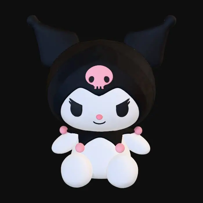 3D model for Kuromi Plushie
