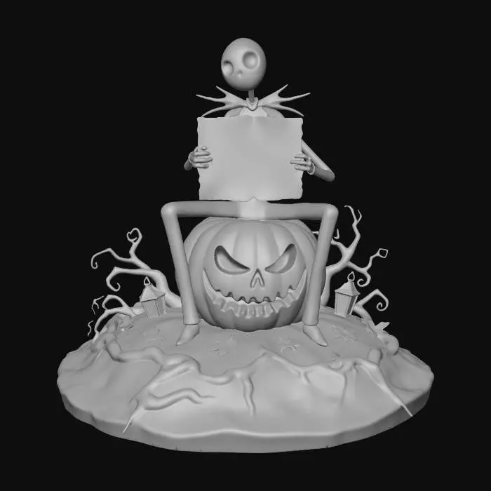 3D model for Misfit Pumpkin