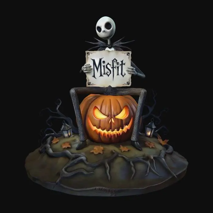 3D model for Misfit Pumpkin