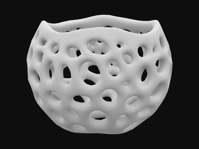 3D model for  Voronoi pot 
