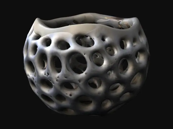 3D model for  Voronoi pot 

