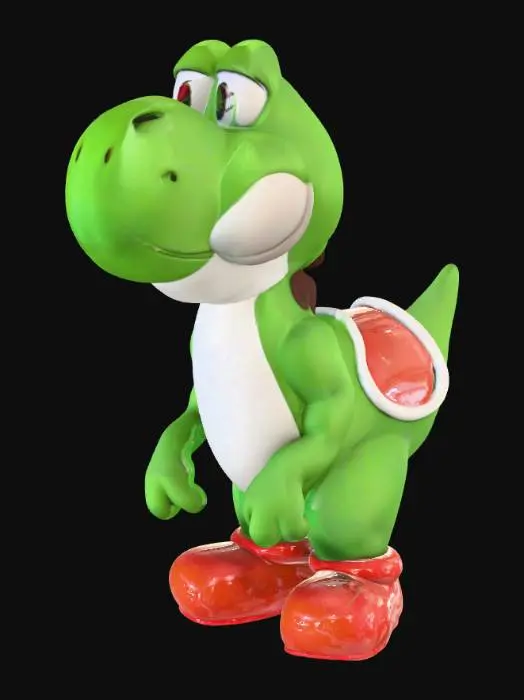 3D model for Yoshi's Adventure