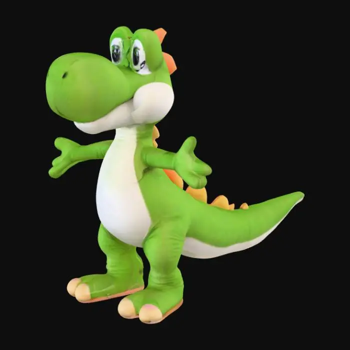 3D model for A Yoshi with a smile