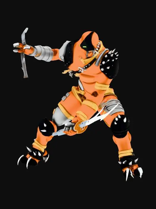 3D model for Warrior Automaton