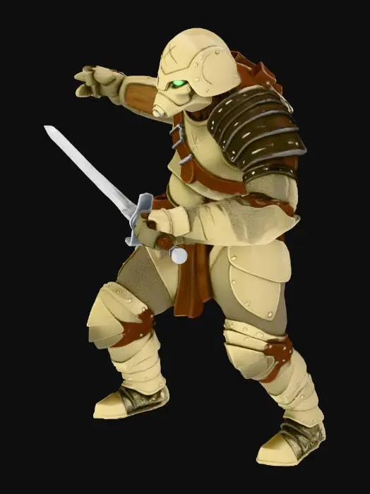 3D model for Desert Sentinel J-4