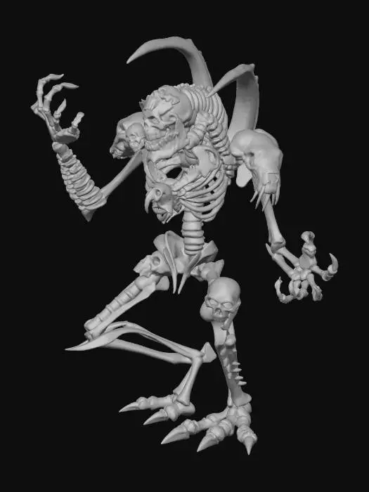 3D model for Bone Conjurer