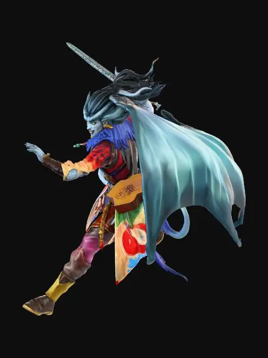 3D model for Windfall (Bard)