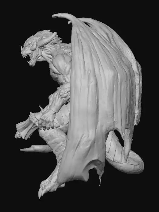 3D model for Pit Fiend