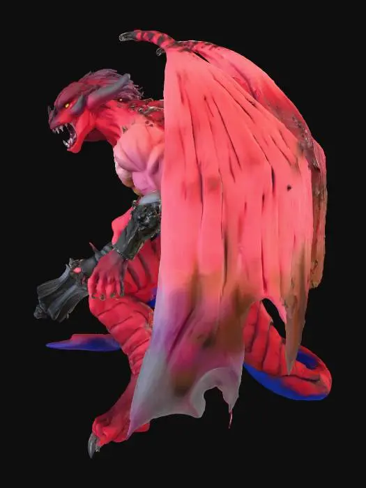 3D model for Pit Fiend