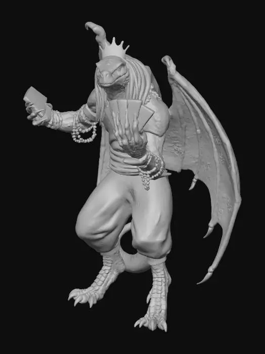 3D model for Rezran Agrodro (Green Abishai)