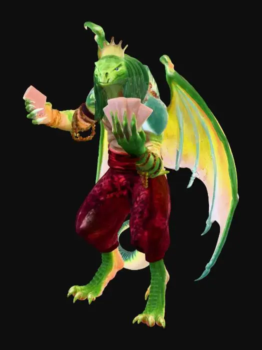 3D model for Rezran Agrodro (Green Abishai)