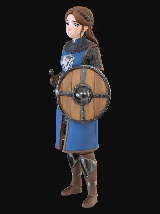 3D model for Violet Pendergilt