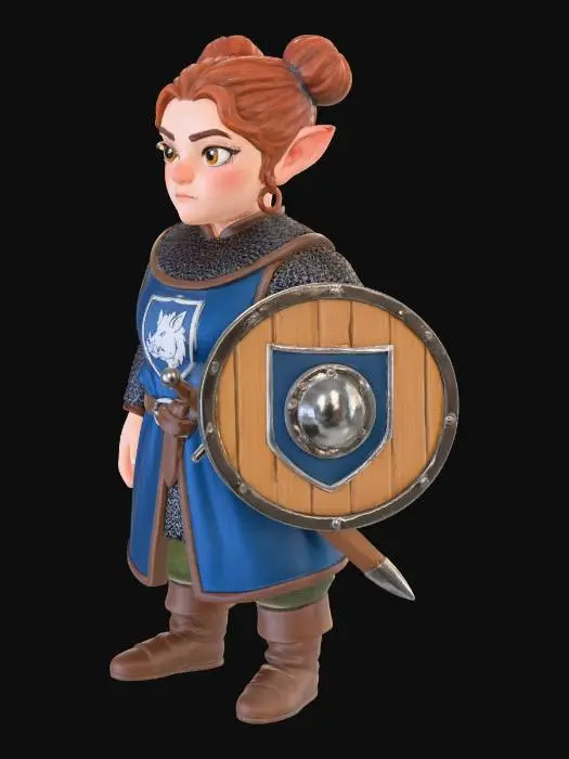 3D model for Billie Quartermile