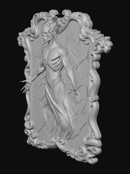 3D model for Mirror Shade