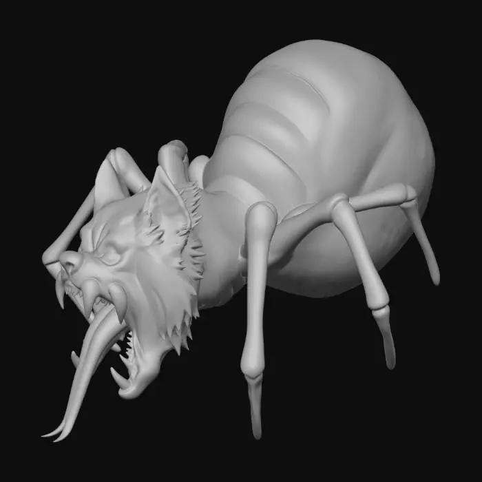 3D model for NPC - VEOR-10 - Kakkuu Spyder-Fiend