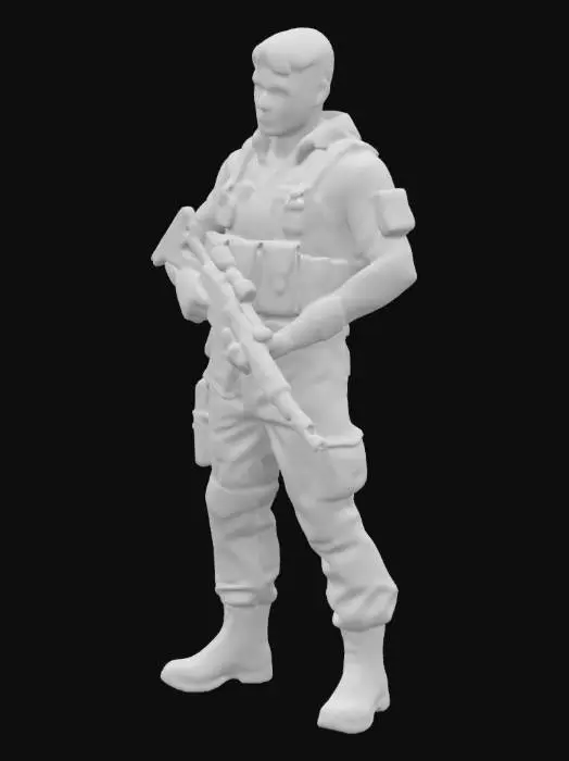 3D model for jacob hall brothers in arms 3 jacobs
