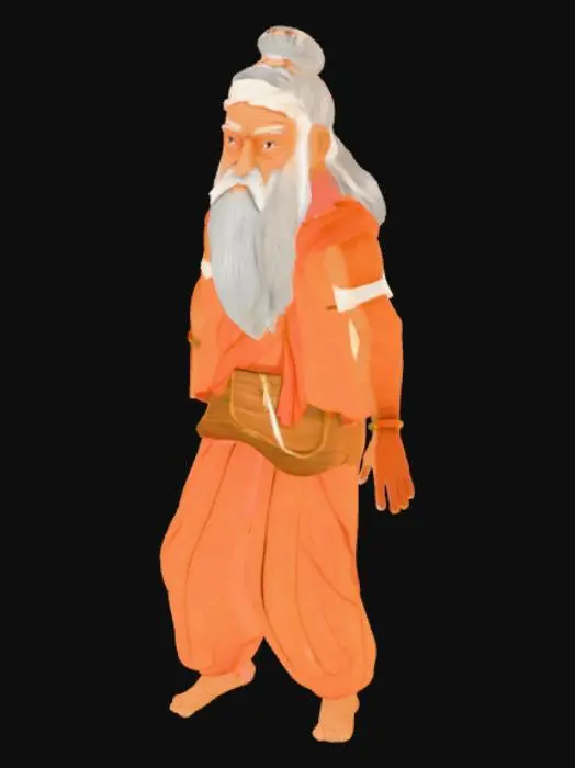 3D model for Sage Illustration