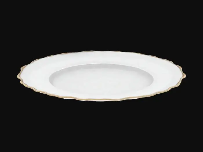 3D model for Elegant Dinner Plate