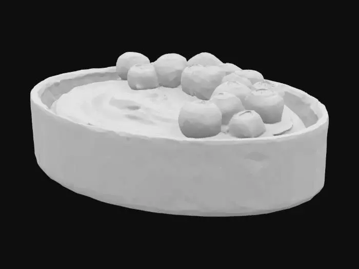 3D model for Blueberry Tart Delight