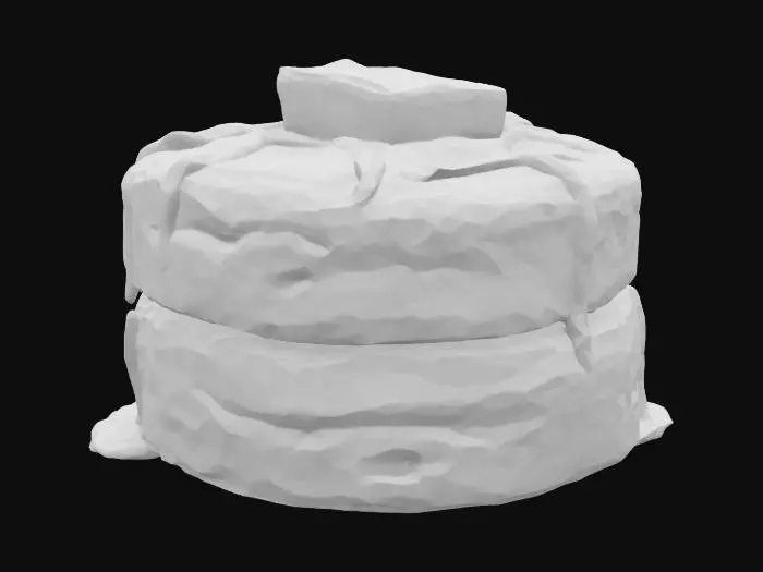 3D model for Stacked Pancakes Bliss