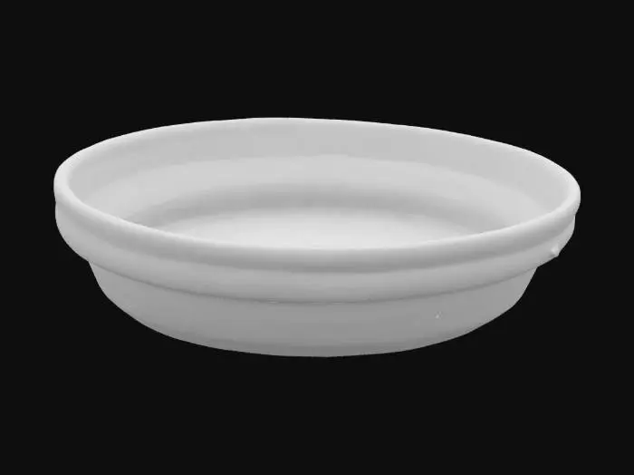 3D model for Snowman Serving Dish