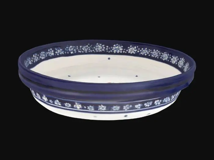 3D model for Snowman Serving Dish