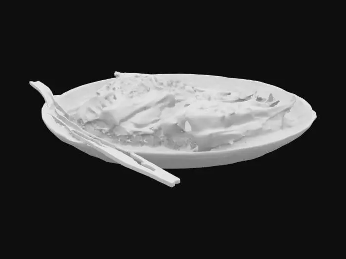 3D model for Steamed Greens Delight