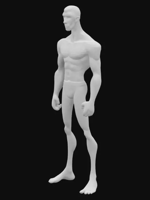 3D model for Animated Strength