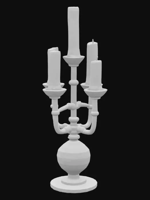 3D model for Candelabra Elegance