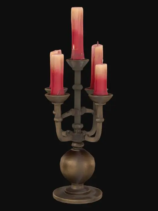 3D model for Candelabra Elegance