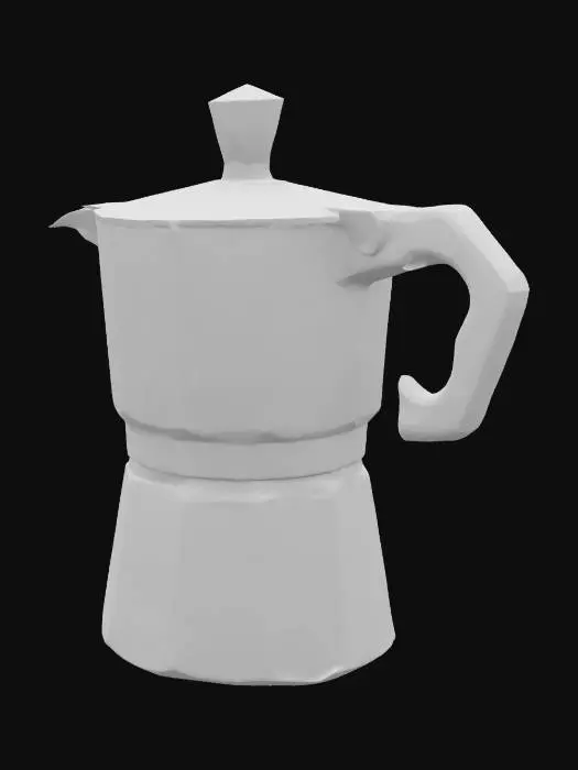 3D model for Moka Pot Vintage Charm