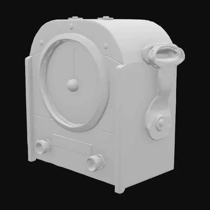 3D model for Vintage Voltmeter
