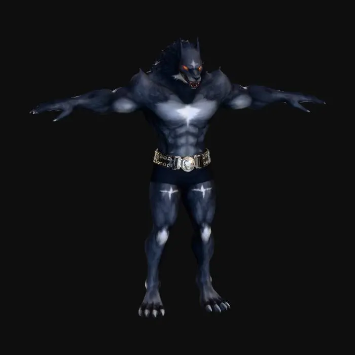 3D model for Werewolf