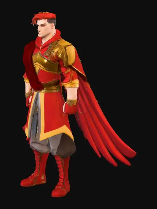 3D model for 1940-05-Red Raven