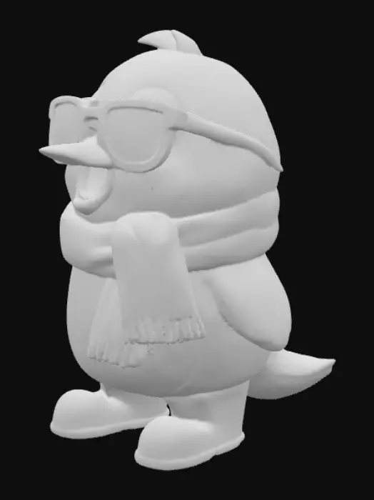 3D model for Cool Penguin Vibes