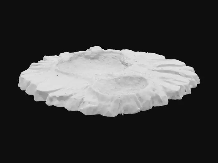 3D model for trench crusade three craters
