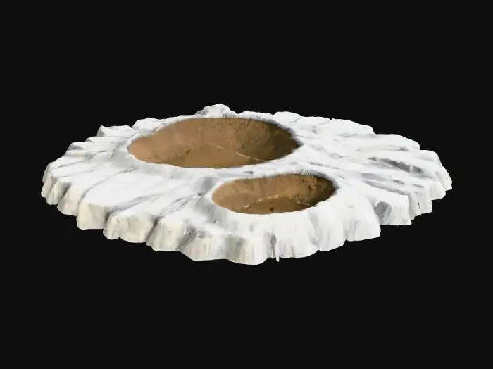 3D model for trench crusade three craters

