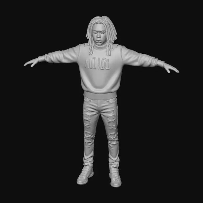 3D model for Red Sweater Style