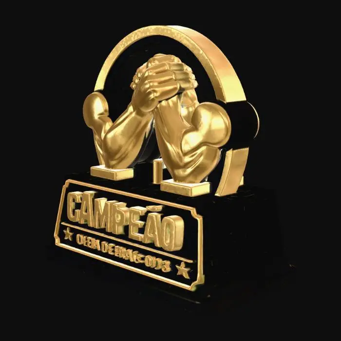 3D model for Campeão Quebra de Braço 2025