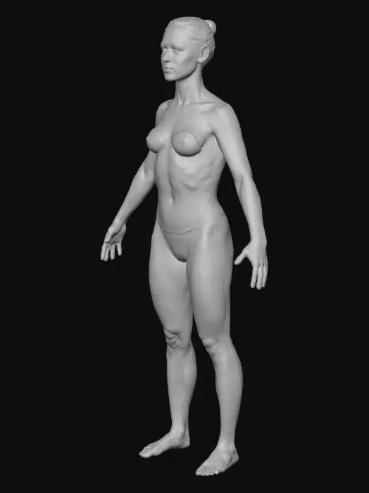 3D model for Sculpted Form