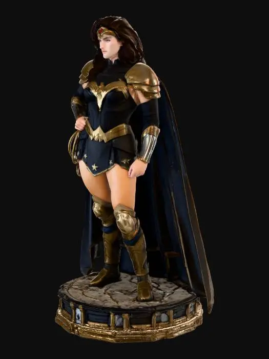 3D model for Wonder Woman