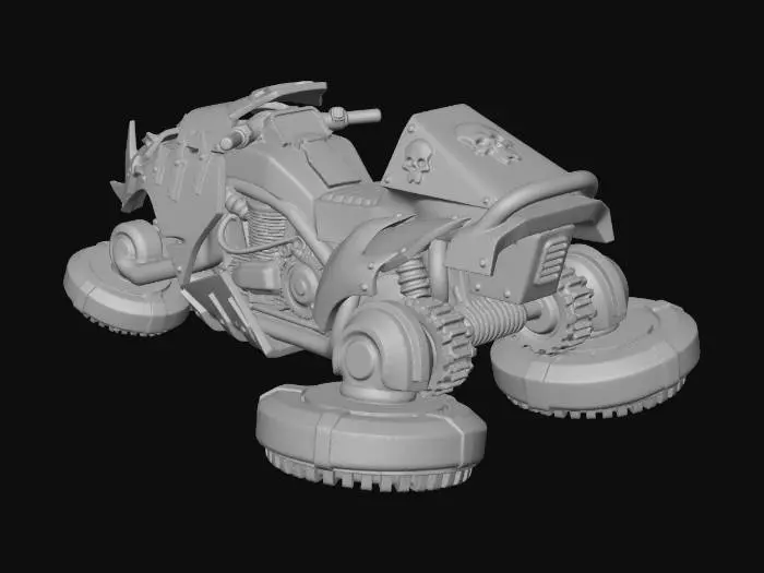 3D model for orc bike