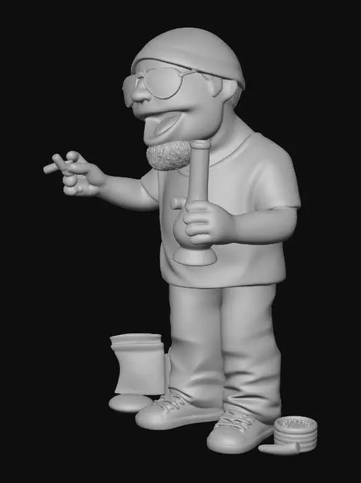 3D model for Stoner Puppet